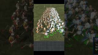 Medieval II Total War 1vs1 Billmen vs Spear Militia [upl. by Erdrich422]