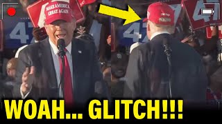 Watch Trump ABRUPTLY STOP after HECKLERS SHOCK INSULT [upl. by Shepp]