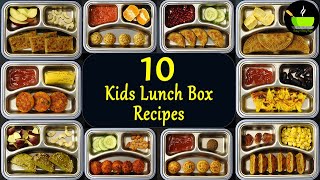 10 Lunch Box Recipes For Kids  Indian Lunch Box Recipes  Easy And Quick Tiffin Ideas For Kids [upl. by Eynttirb295]