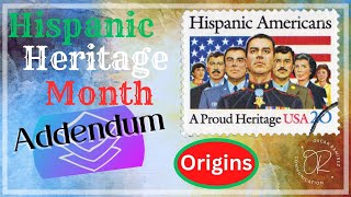 Hispanic Heritage Month Origins [upl. by Novyar]