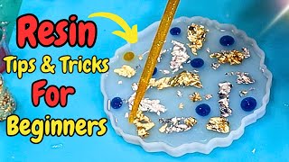 Resin For Beginners  Dont Miss Out On These Tips and Tricks [upl. by Luben]