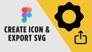 Create a Vector Icon amp Export as SVG in Figma  BeginnerFriendly Tutorial [upl. by Aleahcim]