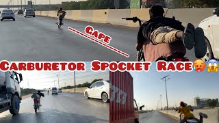 C’s Carburetor Spocket Racekarachi riders racevideo viralvideo fmriders1 [upl. by Ahsirak]