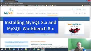 Installing MySQL 8 and MySQL Workbench [upl. by Kalin]