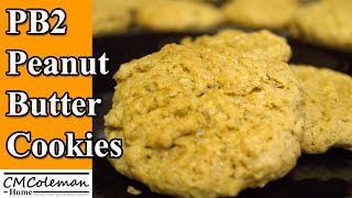 Homemade PB2 Peanut Butter Cookie Recipe [upl. by Cathrin]