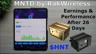 MNTD Helium Hotspot Miner  How Long To ROI amp Profit Breakdown HNT [upl. by Yerak28]