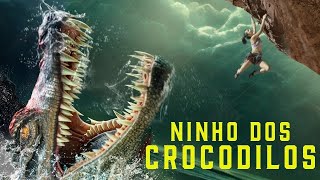 Ninho dos Crocodilos FILME COMPLETO DUBLADO  Filmes de Monstros Gigantes  Noite de Filmes [upl. by Laira]