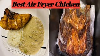 BEST AIR FRYER CHICKEN RECIPE  QUICK amp EASY RECIPE BY AMBER KITCHEN LIFE [upl. by Aryc]