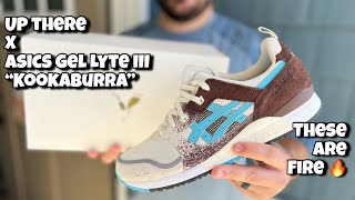 UP THERE X ASICS Gel Lyte III “Kookaburra” Review and OnFeet Top 10 2023 Sneaker [upl. by Ylsew]