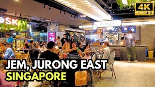 ICONIC JEM MALL in Jurong East Tour Singapore Walking Tours 4K [upl. by Adnerol]