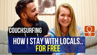 Is Couchsurfing Safe  How to Live with Locals for FREE around the World  Travel [upl. by Annahsirhc800]