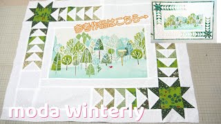 moda 【Winterly】Fabric Desighnerさんの作品を作ってみた [upl. by Euqinehs]