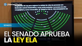 El Senado aprueba la Ley ELA [upl. by Dahlia]