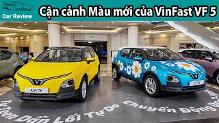 Nhìn Thực Tế Loạt Màu Mới Cực Trẻ Trung trên VinFast VF5 Plus 2024 [upl. by Ornstead]