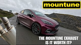 Mountune exhaust Ford Fiesta ST Performance Edition is it worth it [upl. by Arsi]