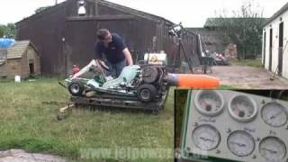 Jetpowercouk  DIY Jet Kart Turbo fuel pump keeps tripping [upl. by Kenimod]