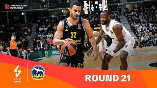 LDLC ASVEL VilleurbanneALBA Berlin  Round 21 Highlights  202324 Turkish Airlines EuroLeague [upl. by Eilarol]