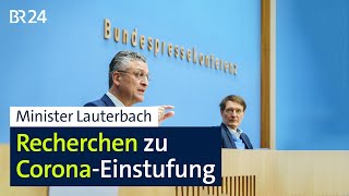 Minister Lauterbach und die Corona Einstufung  BR24 [upl. by Vernier610]