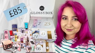 KALENDARZ ADWENTOWY GLOSSYBOX 2024🎉 UNBOXING [upl. by Winslow]