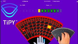 Discover the TiPY one handed Keyboard [upl. by Decima]