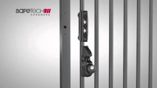 Gravity Gate Latch quotViperquot from Safetech Hardware [upl. by Gill]