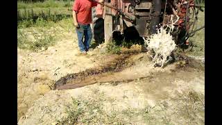 635 Jason Neely Swabbing an oil well [upl. by Eirollam]