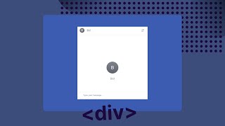 Simply integrate a chatbot into a div [upl. by Sidoma134]