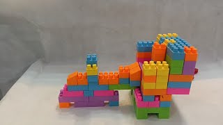 blocks educational and fun  Bus Trolley and Rocket Building Blocks  kids activities toys [upl. by Alyad]