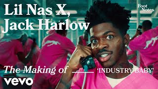 Lil Nas X  The Making of Industry Baby Vevo Footnotes ft Jack Harlow [upl. by Godewyn939]