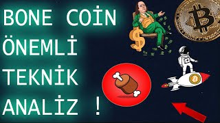 BONE COİN KRİTİK ANALİZ  MÜJDELİ HABERLER GELEBİLİR [upl. by Enylecoj]