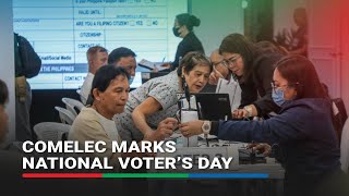 Comelec launches Register Anywhere program on National Voter’s Day  ABSCBN News [upl. by Camus]