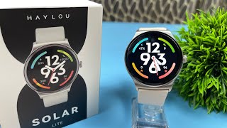 Haylou Solar Lite Smartwatch Unboxing  Your Affordable Fitness Companion Under 25 [upl. by Leunamme]