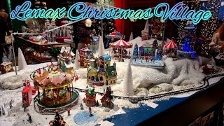 Lemax Christmas Village  Selfridges  Christmas Decorations 2024  London Oxford Street [upl. by Tebasile]