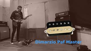 Dimarzio Paf Master on Stratocaster All Part [upl. by Killam]