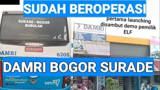 JADWAL DAN TARIF DAMRI BOGOR BUBULAK SURADE [upl. by Jamel]