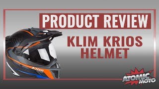 Klim Krios Adventure Helmet Review [upl. by Bradly]