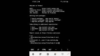 How to remove bloatware using Android Termux terminal without PC  Root required [upl. by Llednohs171]