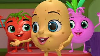 புத்திசாலி உருளைக்குட்டி Ep 01  Tamil Rhymes and Kids Shows  Infobells [upl. by Darnok]