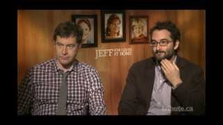 Mark amp Jay Duplass  Jeff Who Lives at Home Interview with Tribute [upl. by Adym]