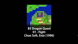 SNES  BS Dragon Quest  01  Fight [upl. by Davis]