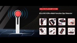 KILLOVE Hidden Camera Detectors [upl. by Zemaj]