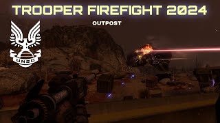 Halo Reach  Trooper Firefight 2024  Outpost [upl. by Harms740]