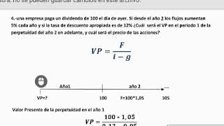 Ej Perpetuidad Creciente [upl. by Nymrak]