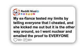 My exfiance tested my limits by telling everyone that I cheated and she reddit shorts viral [upl. by Irv192]