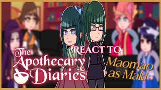 Apothecary Diaries react to Maomao’s next life as Maki  🇧🇷 subtitles [upl. by Hale]