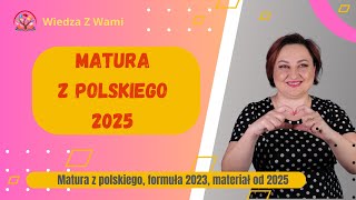 Matura z polskiego 2025 Witamy maturzystów 2025 [upl. by Ajim]