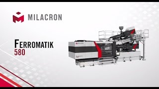 Milacron Ferromatik 580 Injection Molding Machine  NPE Highlights [upl. by Nosral]