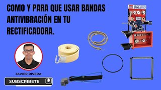 Como y para que usar bandas antivibración importancia bandas antivibración para tornos de freno [upl. by Ahsiemak]