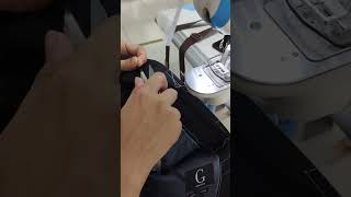 Sewing machine Garments factory clothing sewing machine garments factory sewinghacks shorts [upl. by Kerianne]