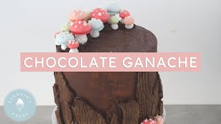 CHOCOLATE GANACHE MASTERCLASS and How to Apply it to a Cake  Georgias Cakes [upl. by Sommers]